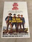 Original 1965 Sons Of Katie Elder Poster 27x41 John Wayne Dean Martin Nss