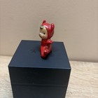 Vintage Mini Red Devil Elf Pixie Japan Ceramic