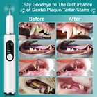 Ultrasonic Dog Teeth Cleaner Plaque Tartar Remover Pet Dental Scaler Kit Led Lig