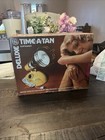 Vintage 1986 Ge Deluxe Time A Tan Sun Lamp Tested Works - General Electric Port