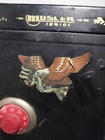 Vintage 1970s Brumburger Toy Bank Safe Mosler Junior Combination Metal Coin Bank