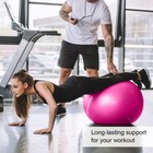 Exercise Ball Yoga Ball with Exercise Tutorial extra Thick Non-slip Workout Ball