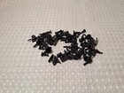 1993 Risk Game Replacement Pieces Parts Military Units Black Lot Of 59