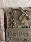 Heineken Imported Beer Bar Sign Vintage 1983 Rare Man Cave