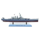 1pc 22cm 1 1000 Wwii Uss Washington Bb-56 Battleship Finished Collection Model