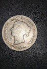 Canada 1897 5 Cent  Silver Canadian 5 Cent World Silver Coin 