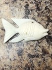 Vintage  Carved Bovine Bone  Fish  Fetish Effigy Totem Pendant  3