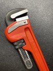Ridgid 31025  18  Heavy Duty Straight Pipe Wrench  2-1 2  Capacity