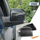 Real Carbon Fiber Rearview Side Mirror Cover Caps For Ford F150 2015-2020 Raptor