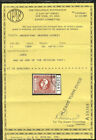 Argentina   Buenos Aires  11 Used W  Cert - 1959 2p Vermilion