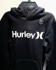 Hurley Boy   s Sweatshirt Hoodie Black Size  medium  Large 