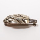Vintage Jh Breakell Newport Sterling Silver Artichoke Brooch Pin