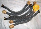 Hose Tube Pipe Soviet Russian Military Gas Mask Gp-5 Gray Rubber 40mm Original