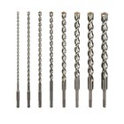8-piece 12in Sds Plus Drill Bits For Brick  Stone  Concrete  1 4in X 12in  5    