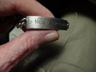 Wwii Id Sterling Silver Bracelet  lt  Neil A Dayton Jr   512th Squadron Airforce