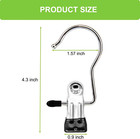 Boot Hangers Clips  16 Pack Laundry Hooks Hanging Clips Clothes Pins Closet Hang