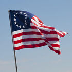 Embroidered Betsy Ross Flag 3x5ft Historical American Flag 13 Star Us Flag
