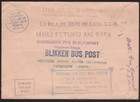 Tonga 1938 Tin Can Mail Cover Ex Steamer  maunganui                        b2487