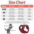 Rabbitgoo Cat Pet Harness Dog Adjustable Escape Proof Reflective Vest Red S