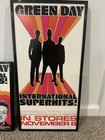 2x Lot Green Day International Superhits   Supervideos Promo Posters Metal Frame