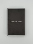 Michael Kors Men s 4 In 1 Mk Logo Leather Reversible Belt Box Set Admrl plblue