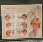 International Collectors Society Princess Diana Commemorative Stamps Set