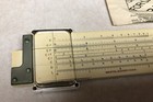 2 Vintage K e  keuffel Esser  Slide Rules Leather Cases 4092-3   4065t