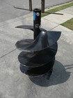 Lowe Sq-24 Skid Steer Auger Bit 24  Diameter  2-9 16  Round Collar  48  Tall