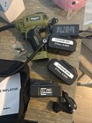 Dejunpion Cordless Air Compressor Inflator 21vmax 4 0ah Li-ion W  Batteries