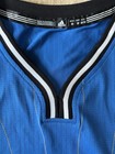 Size Medium  Adidas     blank Jersey    Blue Nba New Without Tags