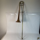 Vtg  Conn Director Trombone With Case   King Mouthpiece And Lire Sheet Holder
