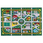 Rugshop Kids Rugs Educational Learning City Life Road Non-slip Children Rug 3x5