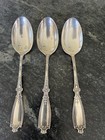 Gorham Sterling Silver Spoon  Bedford Pattern Teaspoon Set Of 3