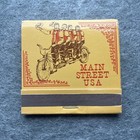 1970 s Walt Disney World Main Street Usa Dapper Dans Vintage Matchbook Unstruck