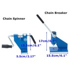 Chainsaw Saw Chain Breaker Spinner Combo Repair Tool Bench Mounted