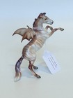 Peter Stone Horse Invasive Species - Ooak Chip Rearing Batwing Pegasus Mm23
