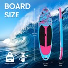 Paddle Stand Up Board 10 5 33 Non Slip Deck Sup Dumos Inflatable Boards