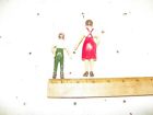 Vintage Dollhouse People - Mother   Son