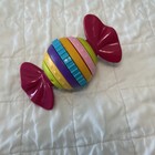 Baby Bliss Wrapped Candy Rattle Kids Toy Colorful Clicker Fidget