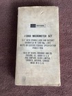 Craftsman  3860 Micrometer 4pc Set 0-4    W  Standards  Wooden Case New Old Stock