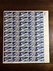 1331-32 Us Mint Sheet  5 Cent Space Pair Accomplishments  Mint Nh