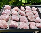 Jumbo Rose Quartz Natural Raw Crystals - Choose Size Huge Chunks  love Stone 