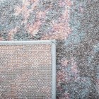 8  Runner Glacier Modern Abstract Accent Area Rug Carpet Trendy Pink Blue Soft