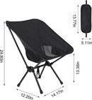 2-pack Collapsible Camp Chairs W carrying Bag Outdoor Chair Camping Hiking