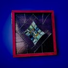 Vintage Hanging Stained Glass 26x28 Inches Window Panel Sun Catcher