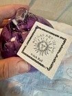 Early Kitras Art Glass Canada Olde English Witch Ball - Amethyst   Purple W tag
