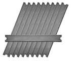Unger Mdsb0 Floor Scraper Blade 6 In W silver pk10 5zn23