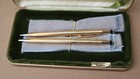 Vintage Cross 14k Solid Yellow Gold No  8001 Pen   Pencil Set W  Box 14 K Kt