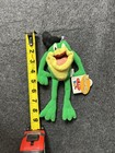 Looney Tunes Michigan Frog Plush With Tags 1997 Warner Bros Applause Bean Bag