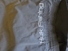 Huk Next Level Fishing Shorts Men Xxl Performance Stretch Cargo 10  Inseam Gray